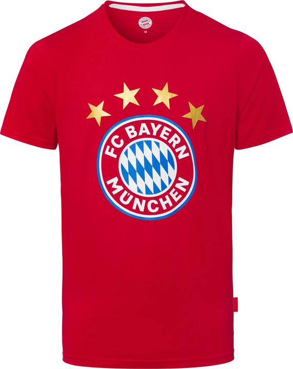 Actual product image FC Bayern München Bayern Munich Logo Fanshirt (M)