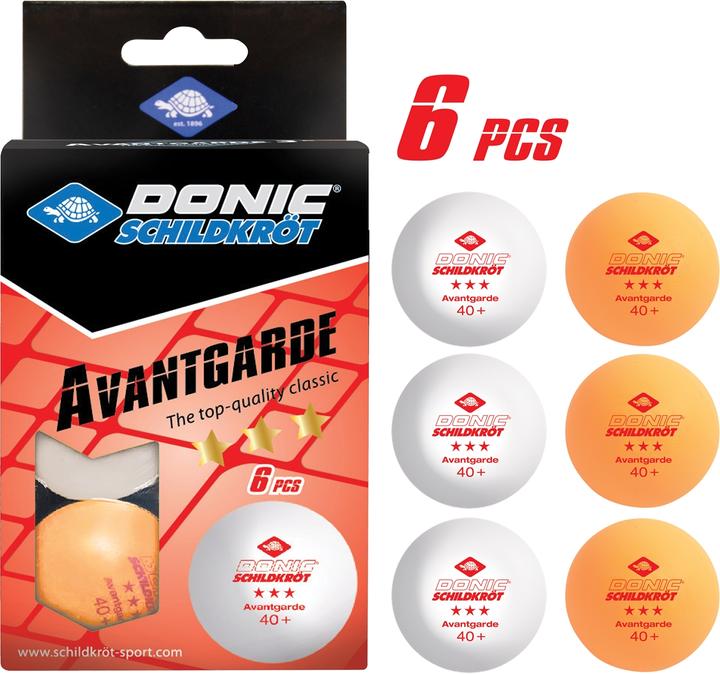 Produktbild Donic Schildkröt Avantgarde (6 Stk.)