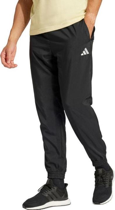 Actual product image adidas Herren Essentials SMALL Logo Stanford Pant Elasticated, Black/White, XL (XL)