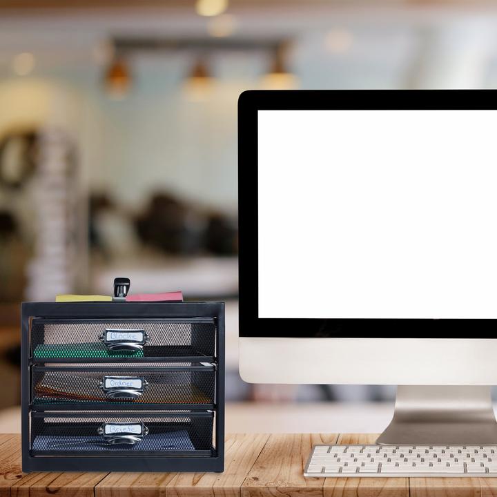 Immagine prodotto Relaxdays Organizer da scrivania con cassetti A4
