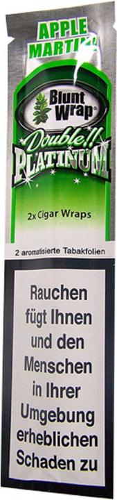 Blunt Wraps Double Platinum Apple Martini 2 in 1