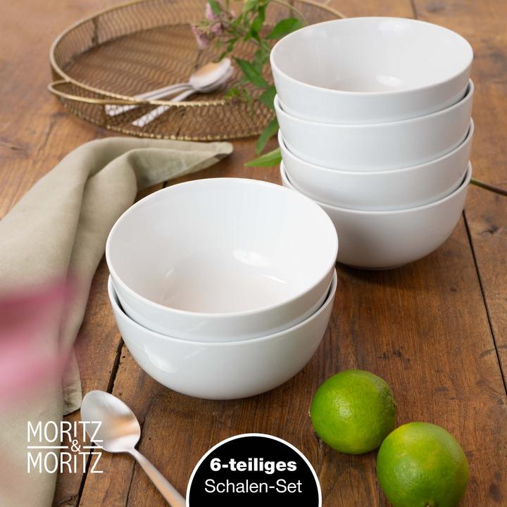 Produktbild Moritz & Moritz BASIC Schüssel Set 6 - teilig (14 cm, 0.50 l, 6 x)