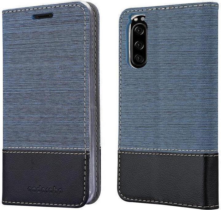 Produktbild Cadorabo Book Jeans Optik Cover (Sony Xperia 1 II)