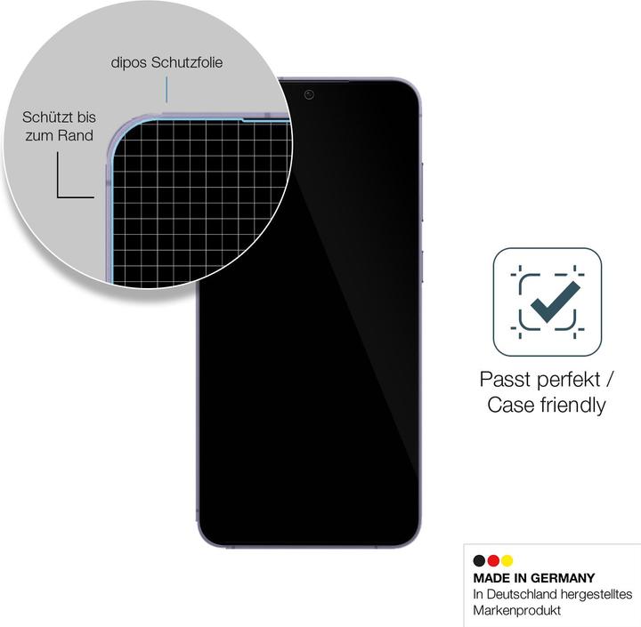 Image du produit Dipos Film de Protection d’écran Anti-Shock (2 pièce(s), Samsung Galaxy S24+)
