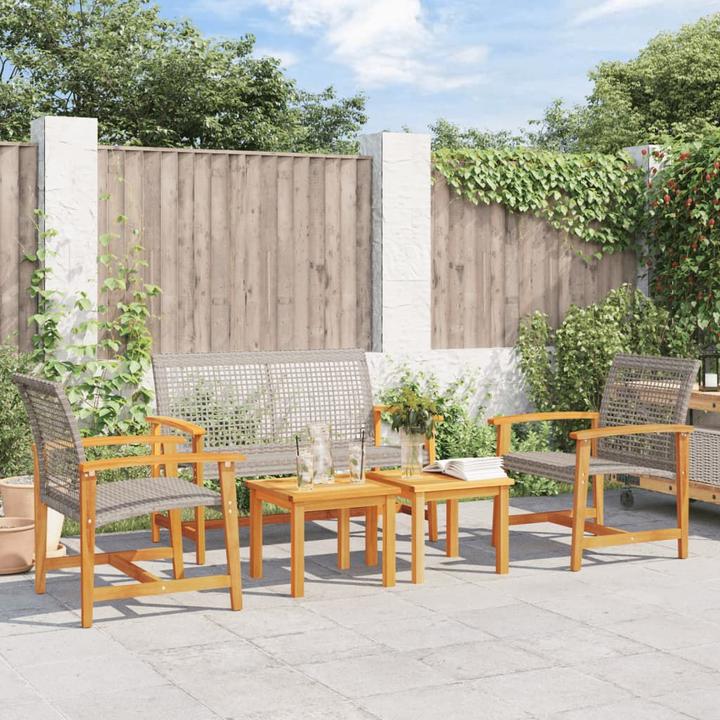 Actual product image VidaXL 5-piece garden lounge set and