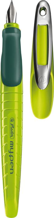 Immagine prodotto Herlitz Penna stilografica My Pen LH Lemon/Blue in blister (Verde, 1 x)