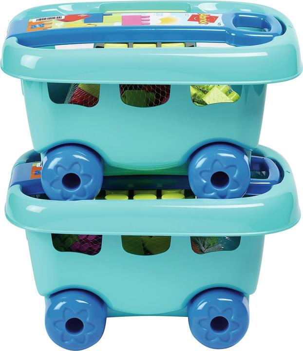 Produktbild Ecoiffier Abrick Bausteine im Aufbewahrungswagen, 30-tlg.