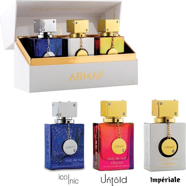 Produktbild Armaf Mini set - EDP 3 x 30 ml (Parfum set)