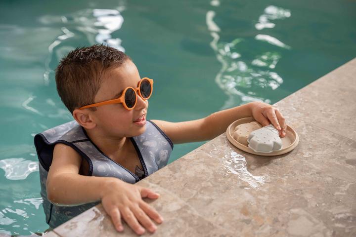 Immagine prodotto Filibabba Occhiali da sole per bambini in plastica riciclata - Peach Caramel
