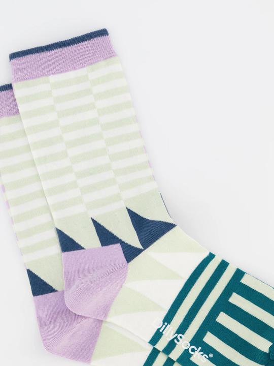 Image du produit DillySocks Chaussettes "Premium pastel tile" Ã©cru (Une unité par pack, 39 - 41)