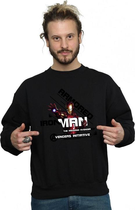 Immagine prodotto Iron Man Armored Avenger Felpa Uomo (3XL)