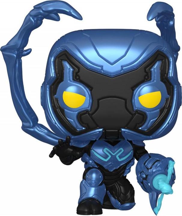 Actual product image Funko POP! Blue Beetle - Blue Beetle Exclusive Phosphorescente