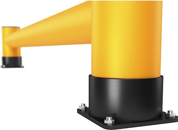 Image du produit Ampere Protection pour extrémités de rayonnages, planche simple, longueur 2,50 m