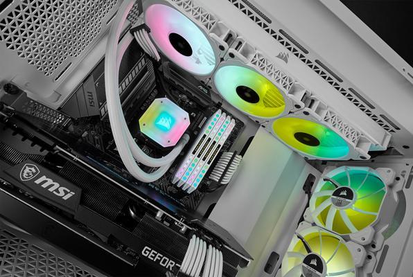 Actual product image Corsair iCUE H150i Elite Capellix