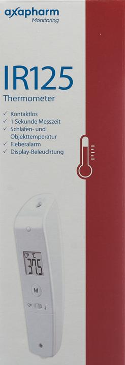 Image du produit Axapharm Monitoring thermomètre IR125 (Sans contact)