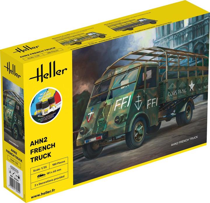 Actual product image Heller STARTER KIT AHN2 French Truck