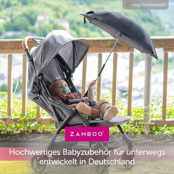 Actual product image Zamboo Sonnenschutz Universal Sonnenschirm für Kinderwagen und