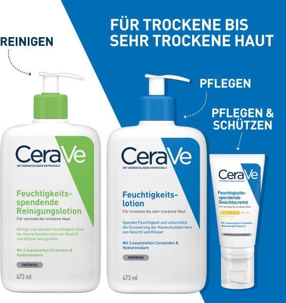 Actual product image CeraVe Moisturising lotion (Body lotion, 473 ml)