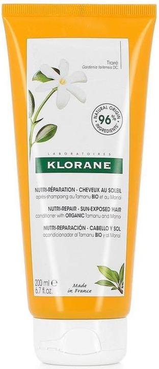 Klorane POLYSIANES MONOÏ Y TAMANU BIO acondicionador 100ml (SPF 50+, 100 ml)