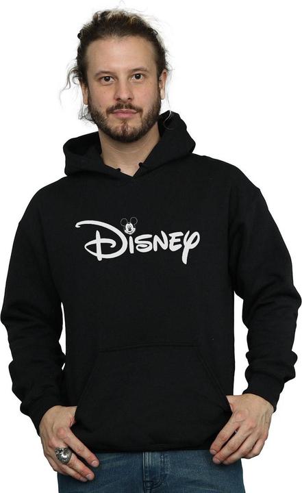 Actual product image Disney Mens Mickey Mouse Head Logo Hoodie (S)