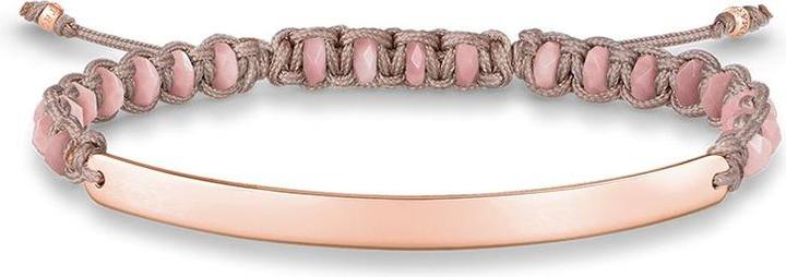 Produktbild Thomas Sabo Armband Pink (21 cm, Kunststoff, Silber)