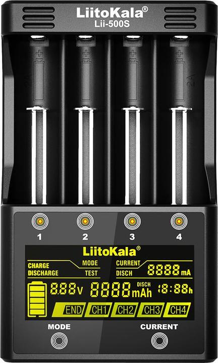 Swaytronic Lithium-ion charger Lii-500S (1 pcs., Battery + charger)
