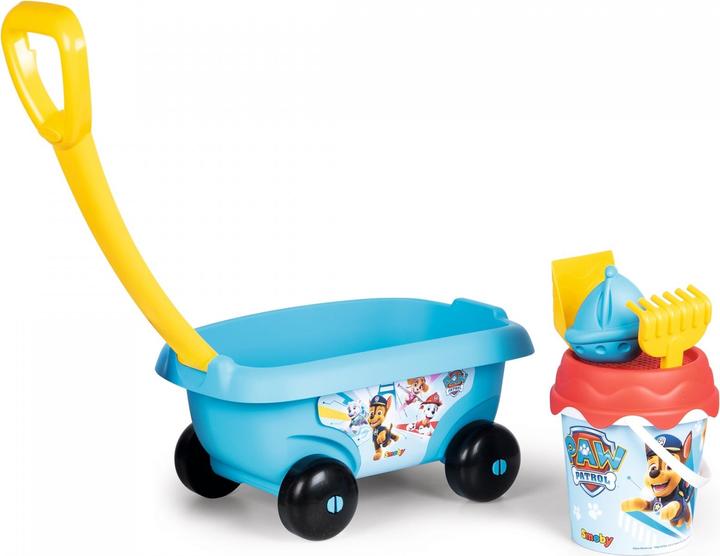 Smoby Paw Patrol Garnished Beach Cart
