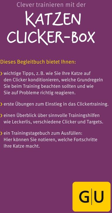 Image du produit Katzen-Clicker-Box (Allemand, Birgit Rödder, 2013)