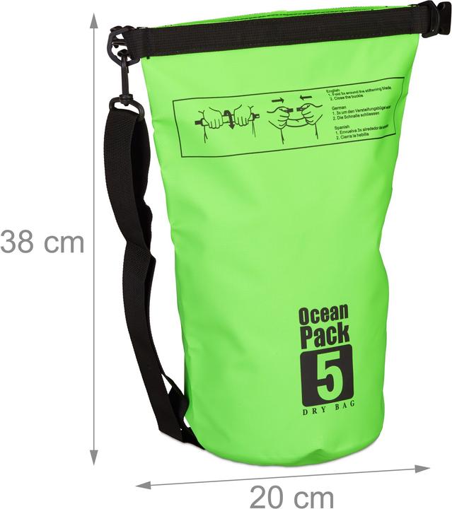 Produktbild Relaxdays Ocean Pack (5 l)