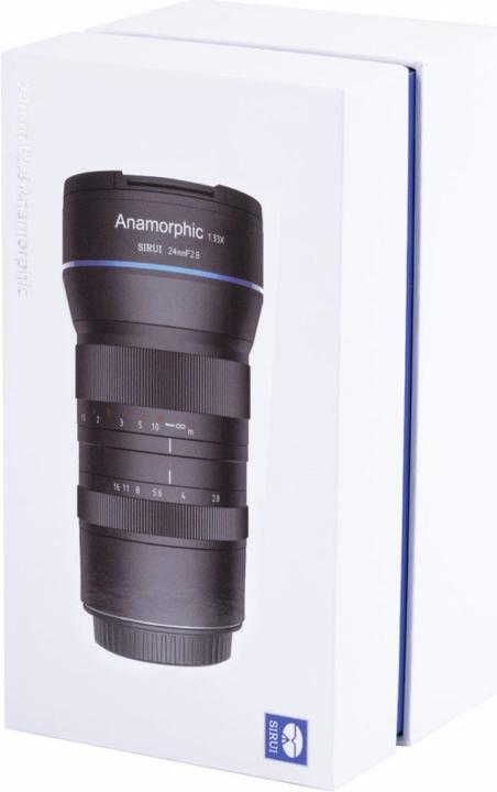Image du produit Sirui Anamorphique 1.33x 24mm f/2.8 MFT (Micro Four Thirds, APS-C / DX)