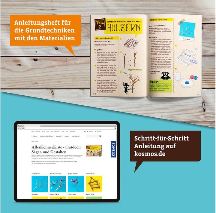 Produktbild Kosmos Outdoor Sägen und Gestalten
