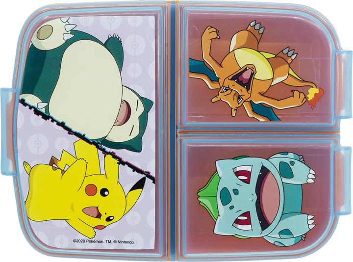 Produktbild Stor Pokémon Pikachu & Friends - Lunchbox mit Fächern