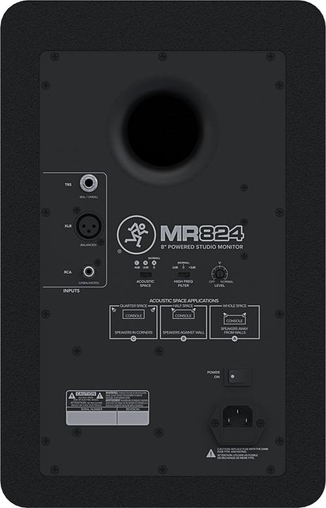 Image du produit Mackie Mr824 (Actif, 1 pièce, 1x 85 W)