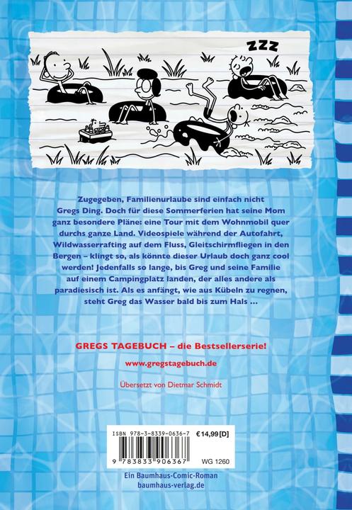 Immagine prodotto Gregs Tagebuch 15 - Halt mal die Luft an (Tedesco, Jeff Kinney., 2020)