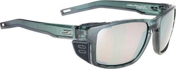 Julbo Herren Shield Spectron 4 Gletscherbrille (Schwarz, Silber, Black)