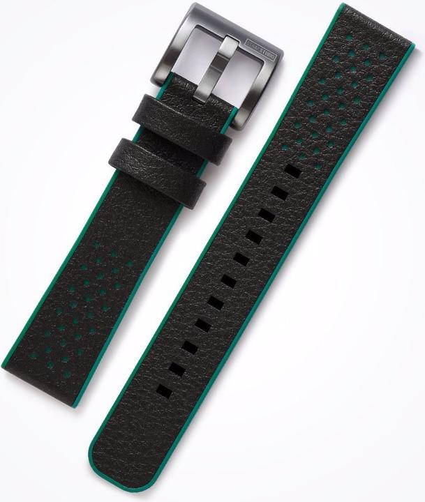 Produktbild Strap Studio Hybrid Sport (20 mm, Leder, Kautschuk, Gear Sport)