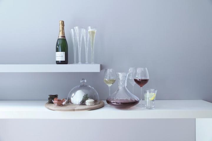 Actual product image LSA Set of 2 Aurelia White Wine Glass 430ml Clear Optics (43 cl, 2 Glasses, White wine glasses)