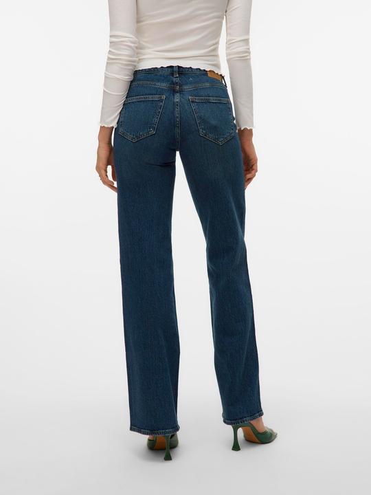 Actual product image Vero Moda VMVANESSA Niedrige Taille Weiter Beinschnitt Jeans Weit geschnitten (W27/L34)