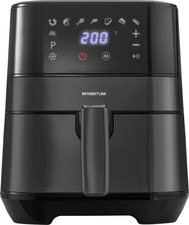 Actual product image Inventum GF350HLDB - Hot air fryer - Inhoud 3,5 litre - Zwart/RVS