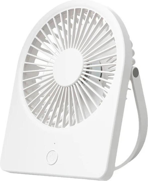 Immagine prodotto Techsuit - Mini Fan (CT-108) - Portable, Rechargeable, USB - White