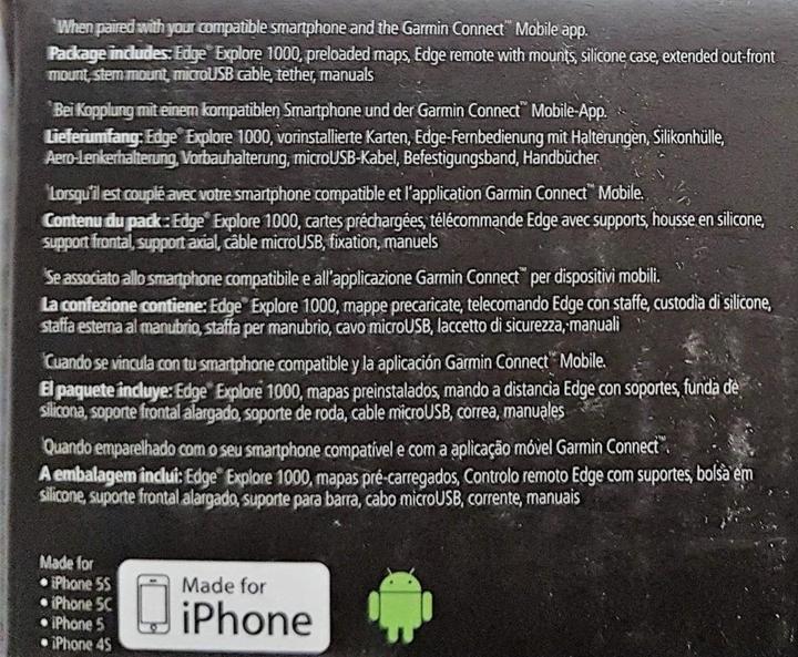 Immagine prodotto Garmin Edge Explore 1000 (3")