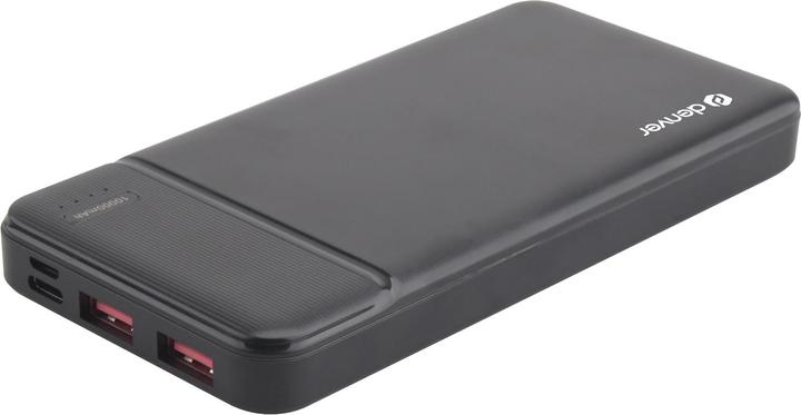 Actual product image Denver PQC-10007, 10000 mAh, Lithium Polymer (LiPo), 18 W, Grey (10000 mAh, 18 W, 37 Wh)
