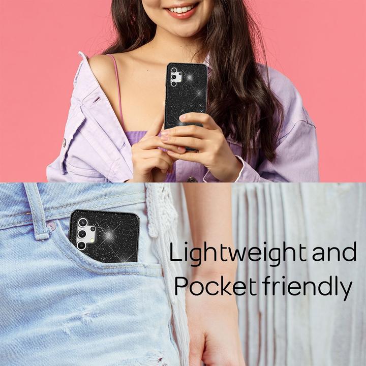 Immagine prodotto Nalia Custodia per cellulare Glitter (Samsung Galaxy A32 5G)