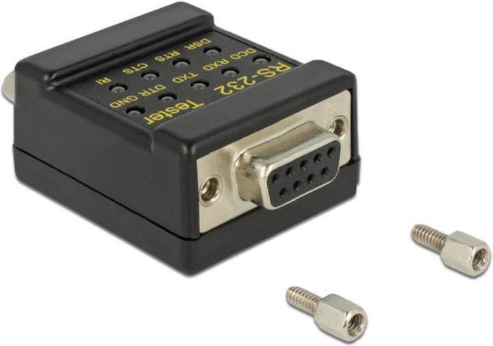 Image du produit Delock Testeur RS-232 prise DB9 (0.05 m)