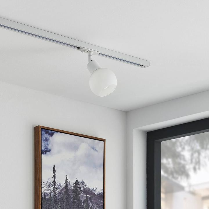 Actual product image Lindby Maart LED spot 1 phase track, white (470 lm, E14)