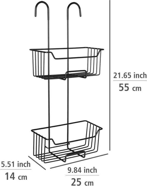 Actual product image Wenko Thermostatic shower caddy Milo (25 x 14 x 55 cm)