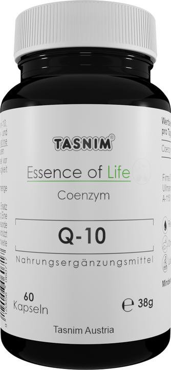 Tasnim Coenzym Q-10 ESL – Ubichinon-10 – 60 Kapseln (60 Stück, Kapseln, 38 g)