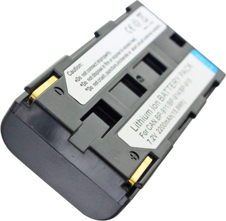 Immagine prodotto AccuCell Akku Canon BP-911, BP-912, BP-914, BP-915, Riegl FG21 (Batteria della fotocamera)