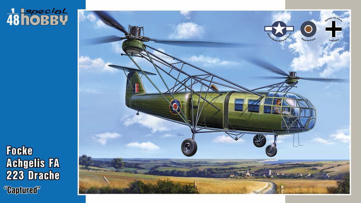 Special Hobby Focke Achgelis FA 223 Dragon Captured