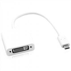 Actual product image Roline USB-C to (DVI, 10 cm)